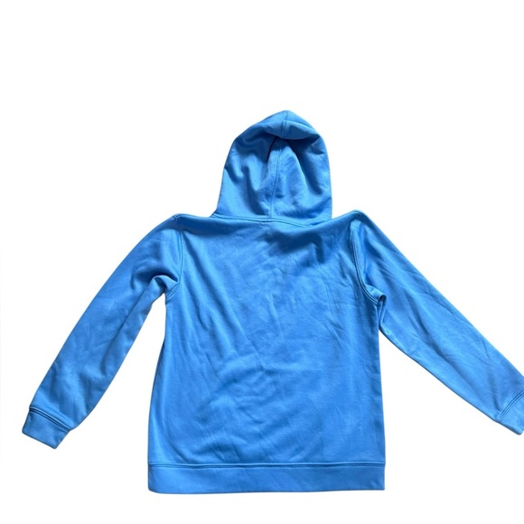 UNC Tar Heels Hoodie Blue Pullover Sweatshirt Boys Large - Picture 4 of 5